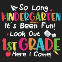 Kindergarten So Long Its Been 1st Grade Back To School Beanie thumb 2