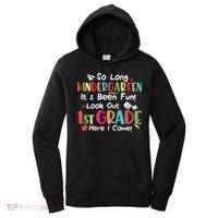 Kindergarten So Long Its Been 1st Grade Back To School Women's Hoodie thumb 0