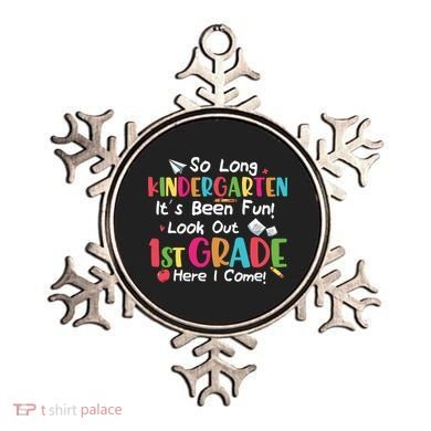 Kindergarten So Long Its Been 1st Grade Back To School Ornament