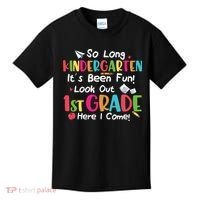Kindergarten So Long Its Been 1st Grade Back To School Kids T-Shirt thumb 0
