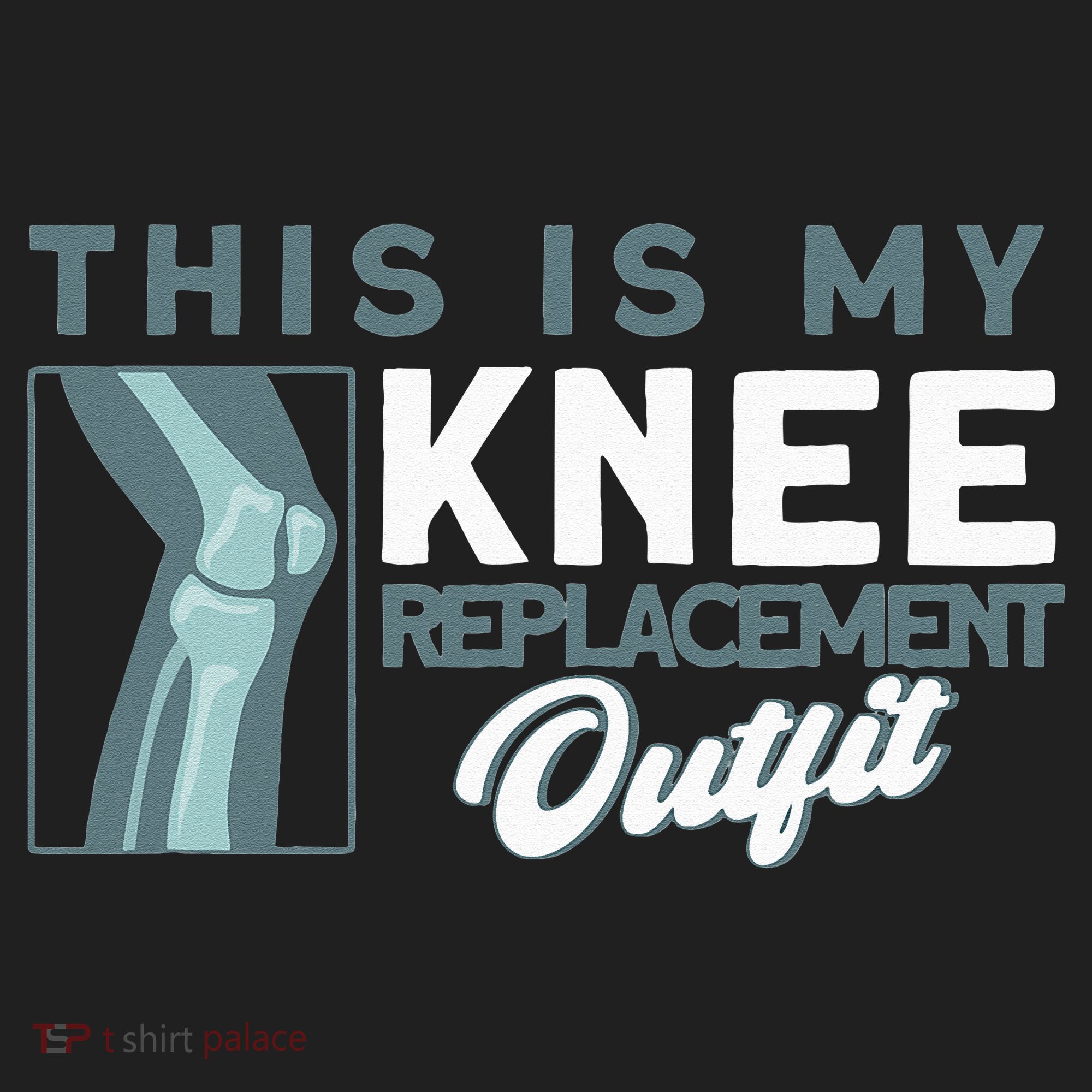 Knee Surgery My Knee Replacement Outfit TKR Knee Replacement Women's Sweatshirt