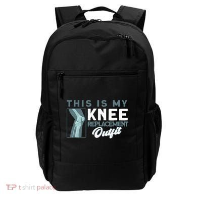 Knee Surgery My Knee Replacement Outfit TKR Knee Replacement Backpack