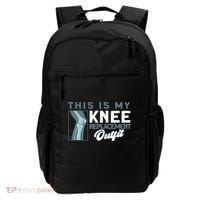 Knee Surgery My Knee Replacement Outfit TKR Knee Replacement Backpack thumb 0