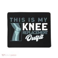 Knee Surgery My Knee Replacement Outfit TKR Knee Replacement Mousepad thumb 0