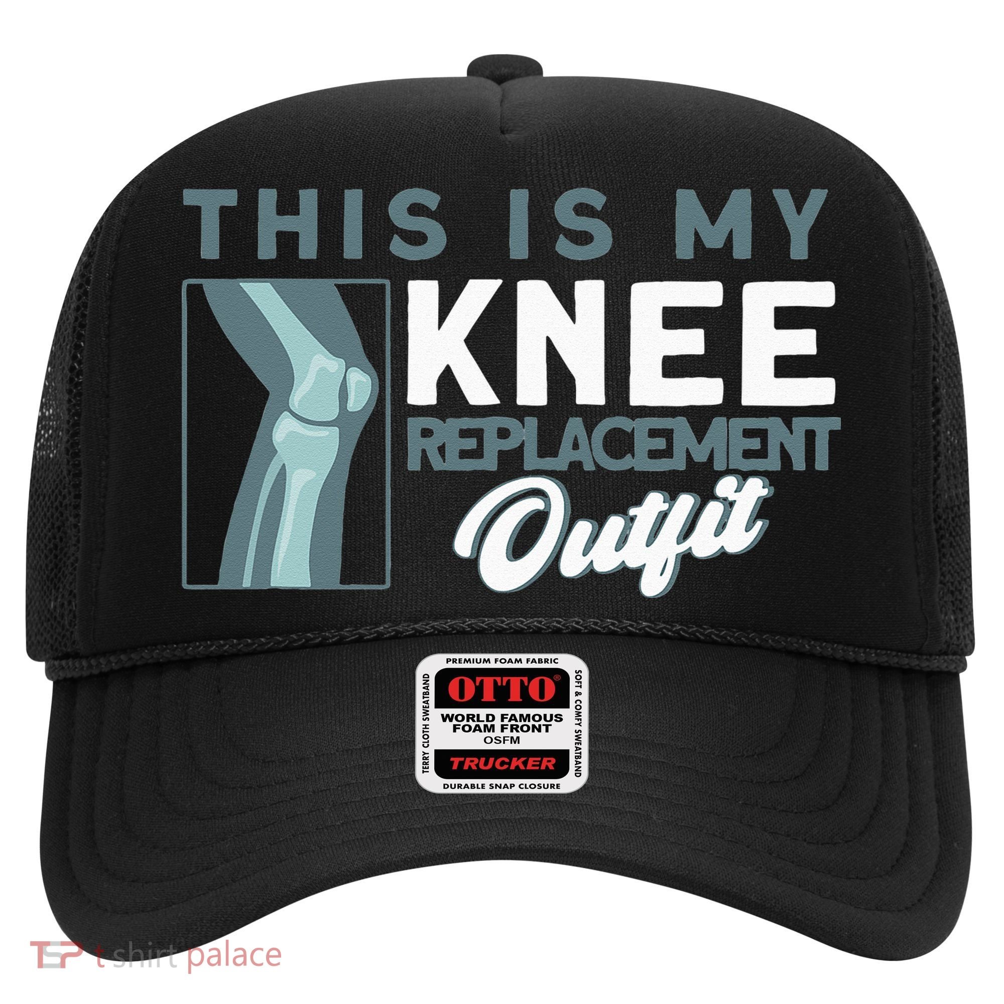 Knee Surgery My Knee Replacement Outfit TKR Knee Replacement Hat