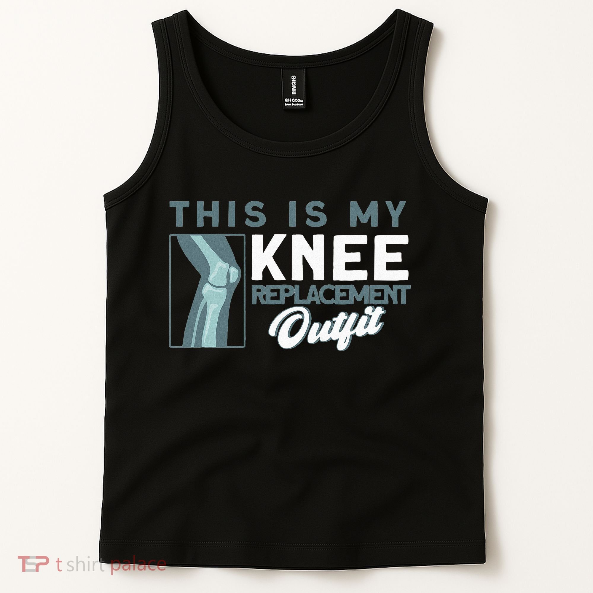 Knee Surgery My Knee Replacement Outfit TKR Knee Replacement Tank Top