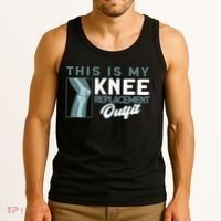 Knee Surgery My Knee Replacement Outfit TKR Knee Replacement Tank Top thumb 3