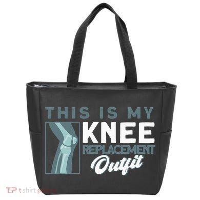 Knee Surgery My Knee Replacement Outfit TKR Knee Replacement Tote Bag
