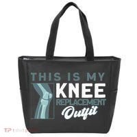 Knee Surgery My Knee Replacement Outfit TKR Knee Replacement Tote Bag thumb 0
