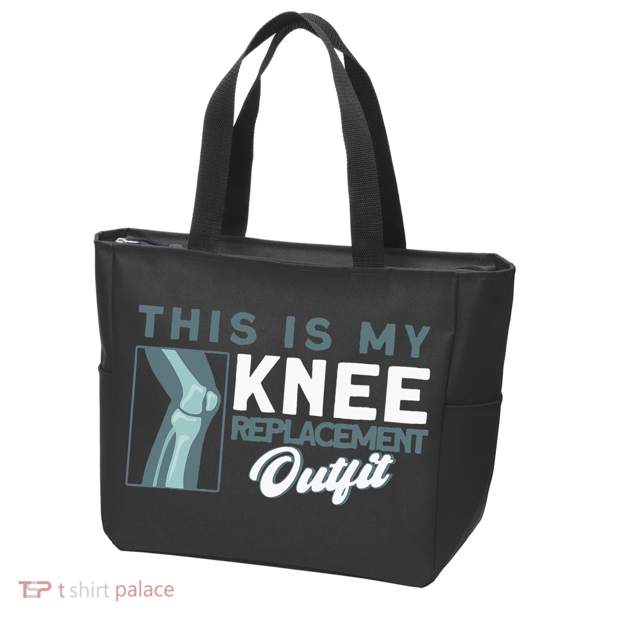 Knee Surgery My Knee Replacement Outfit TKR Knee Replacement Tote Bag
