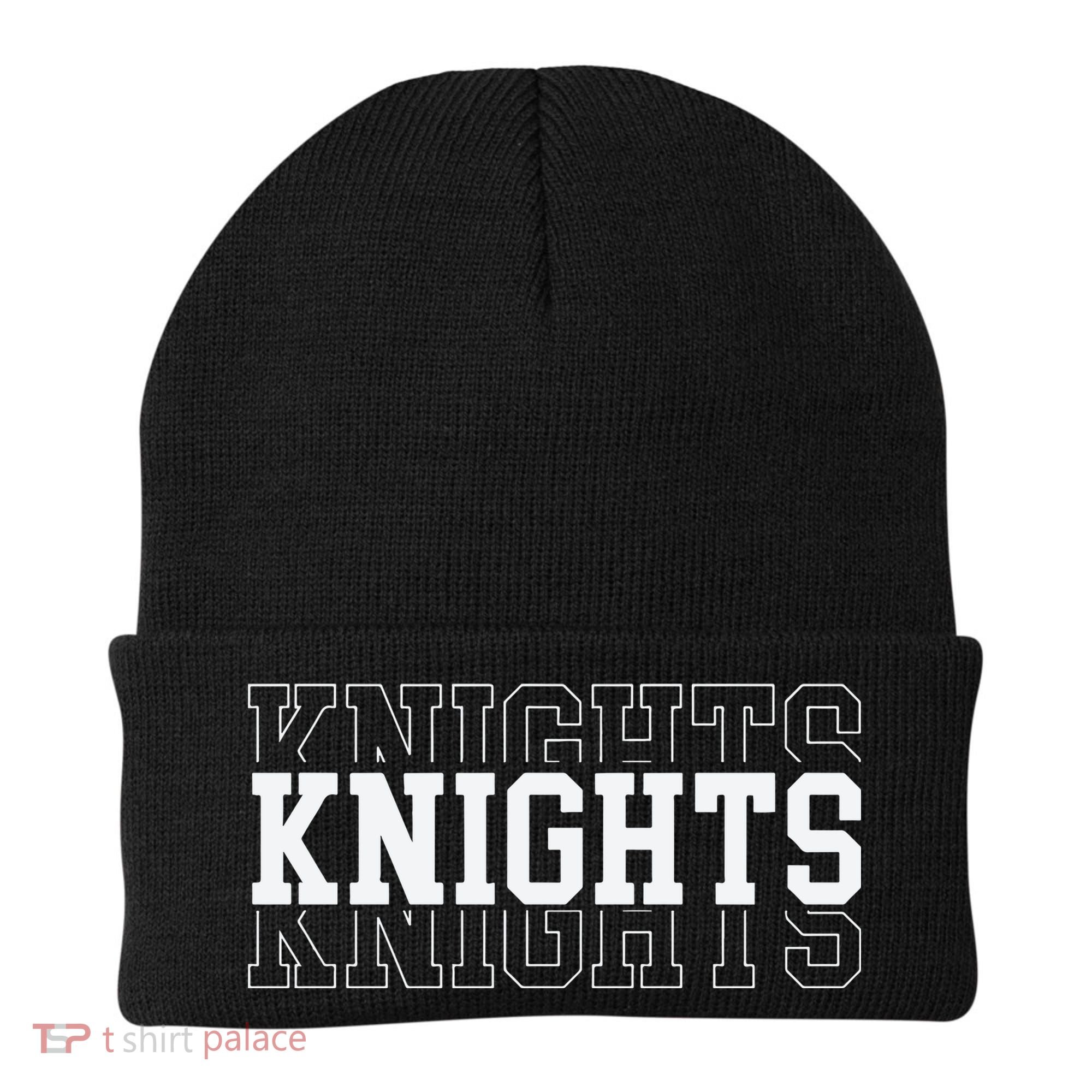 Knights School Mascot Beanie