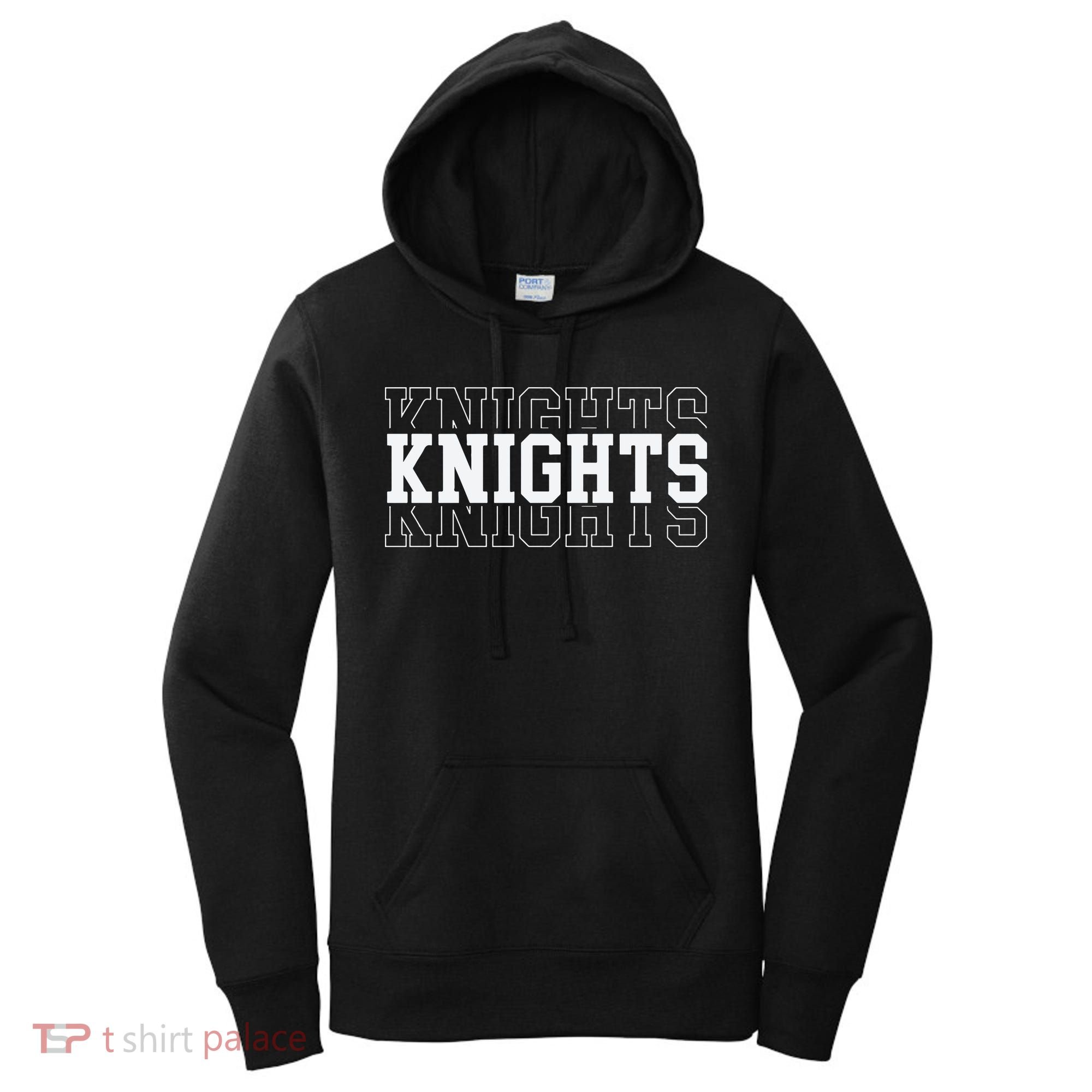 Knights School Mascot Women's Hoodie