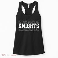 Knights School Mascot Women's Tank Top thumb 0