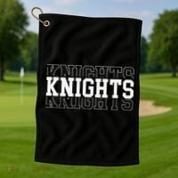 Knights School Mascot Golf Towel thumb 1