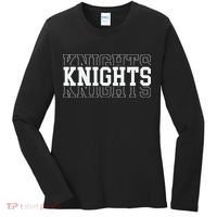 Knights School Mascot Women's Long Sleeve Shirt thumb 0