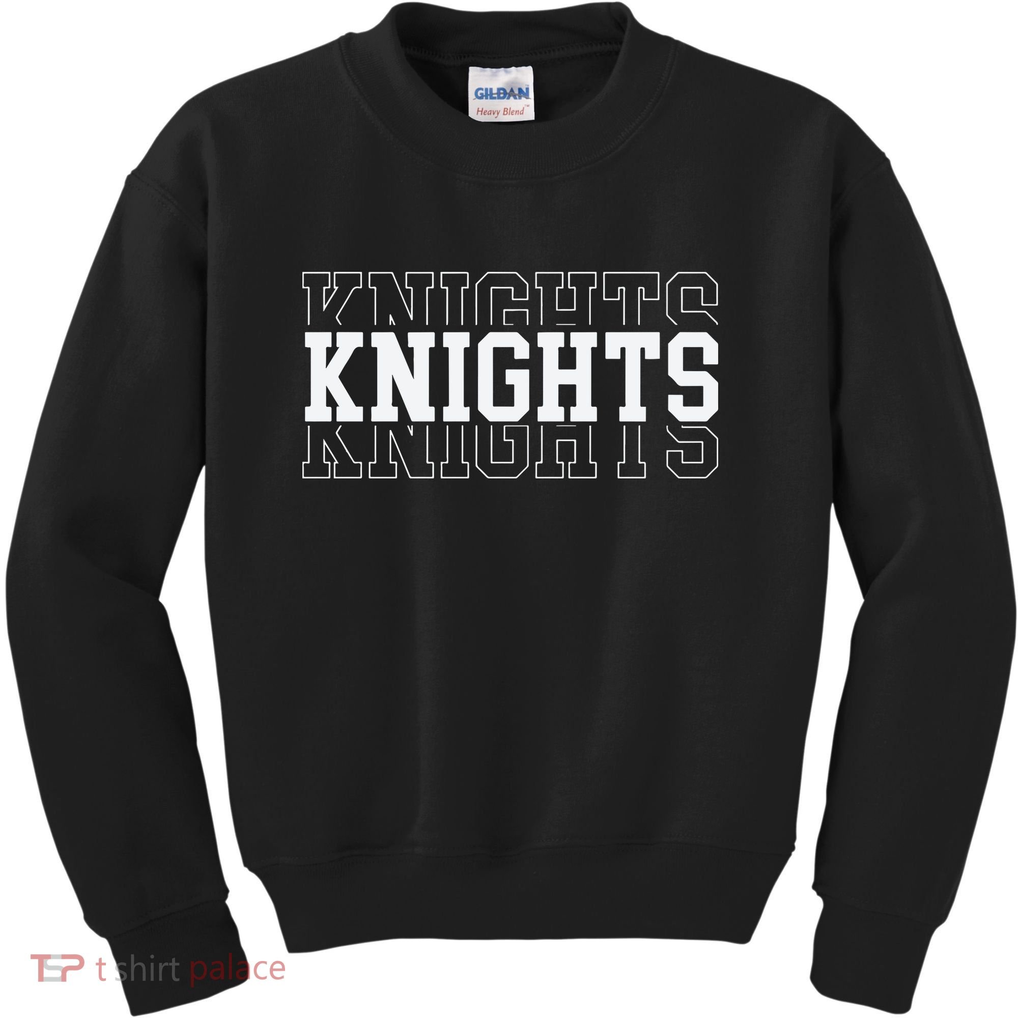Knights School Mascot Kids Sweatshirt