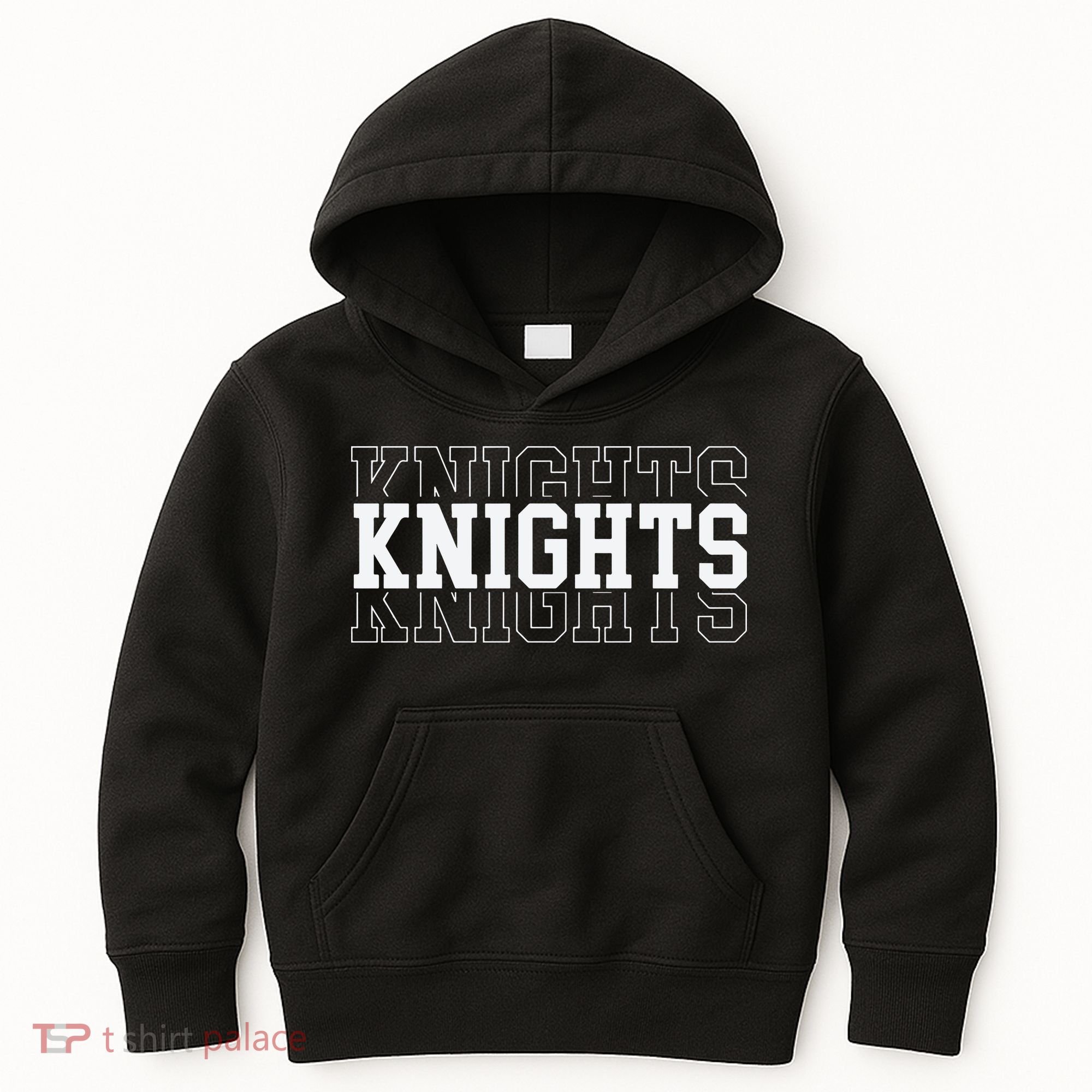 Knights School Mascot Kids Hoodie