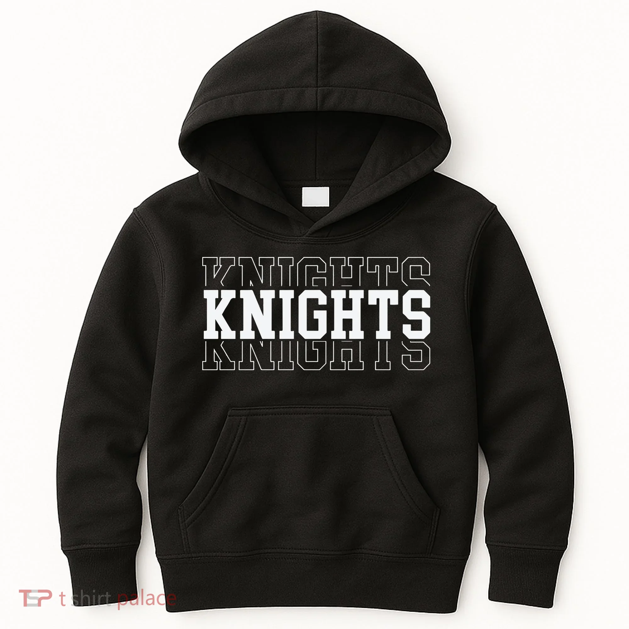 Knights School Mascot Kids Hoodie