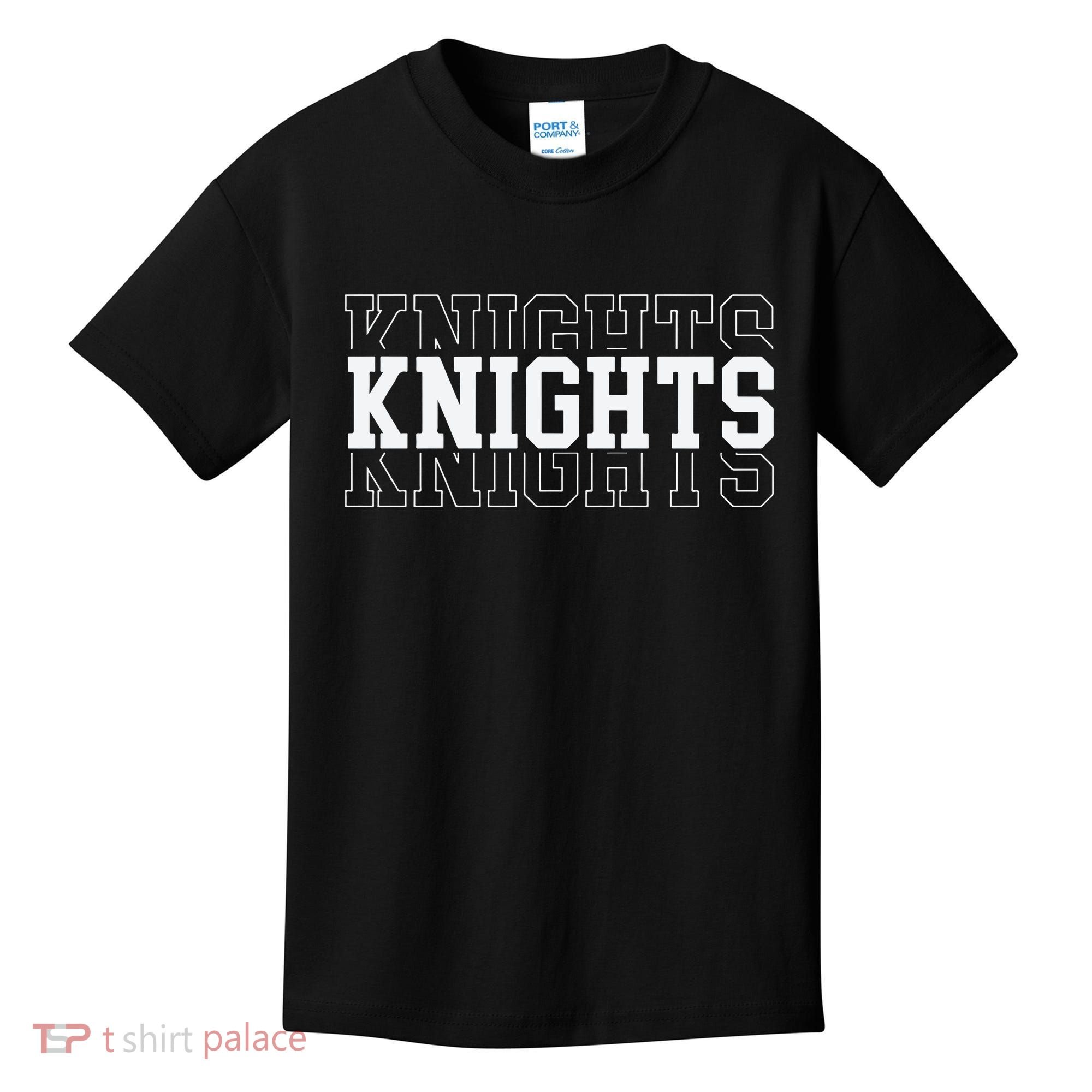 Knights School Mascot Kids T-Shirt