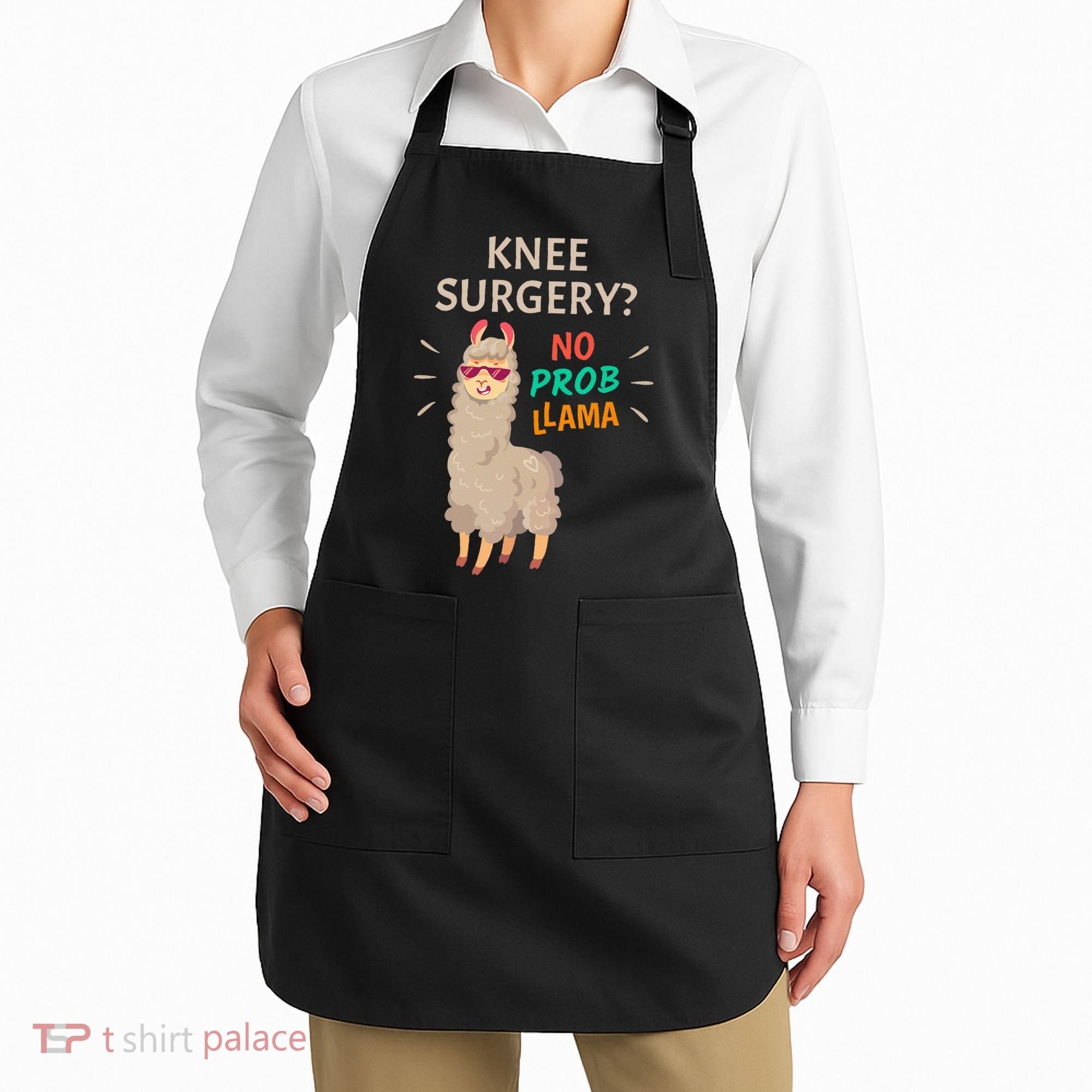Knee Surgery No Probllama Knee Replacement Recovery Gift Apron