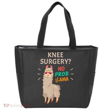 Knee Surgery No Probllama Knee Replacement Recovery Gift Tote Bag