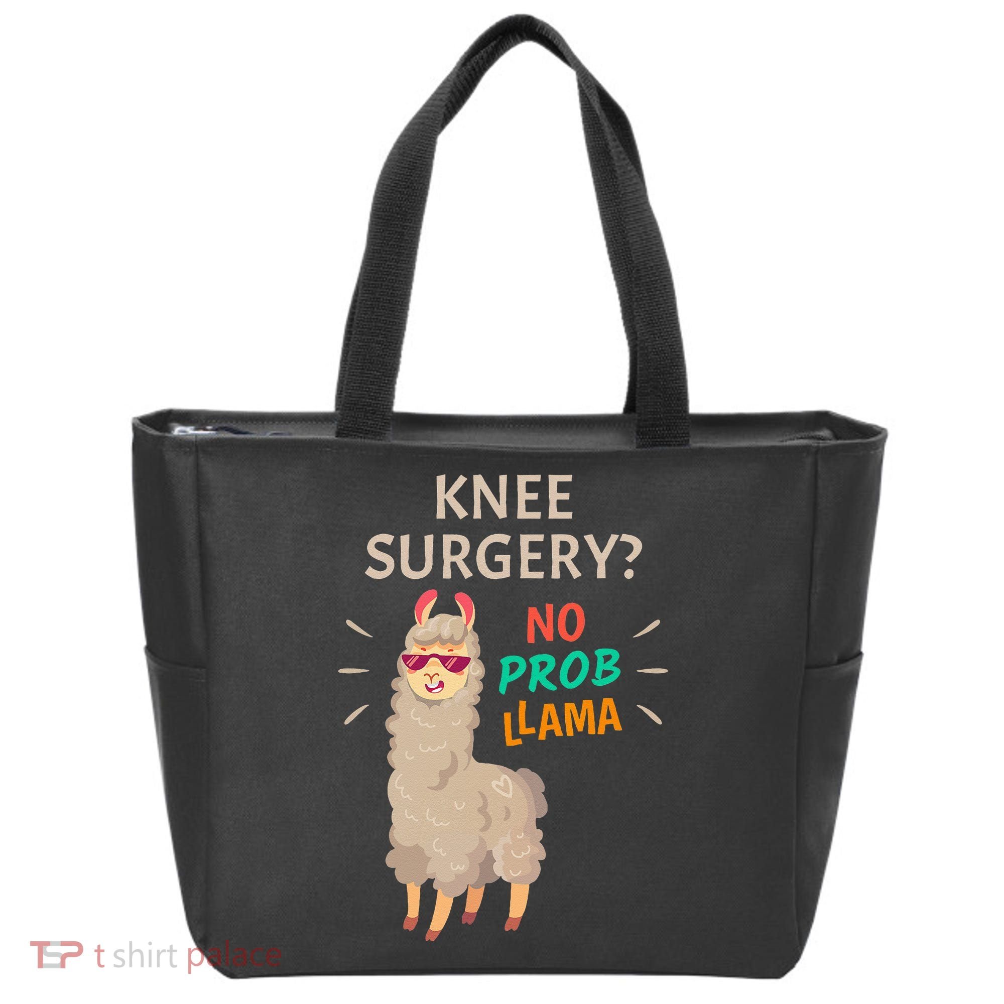 Knee Surgery No Probllama Knee Replacement Recovery Gift Tote Bag