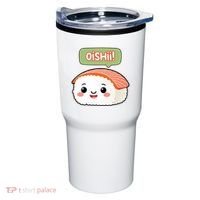 Kawaii Sushi Oishii! Cute Food Illustration Tumbler thumb 0