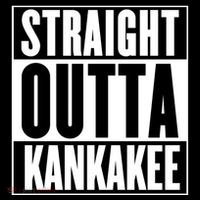 Kankakee Straight Outta Kankakee Gift Doggie Tank thumb 4