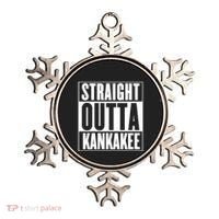 Kankakee Straight Outta Kankakee Gift Ornament thumb 0