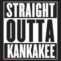 Kankakee Straight Outta Kankakee Gift Hat thumb 2