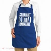 Kankakee Straight Outta Kankakee Gift Apron thumb 2