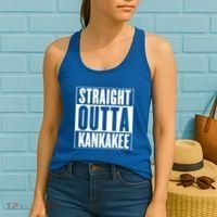 Kankakee Straight Outta Kankakee Gift Women's Tank Top thumb 2