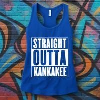 Kankakee Straight Outta Kankakee Gift Women's Tank Top thumb 3