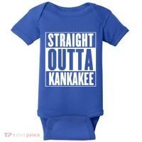 Kankakee Straight Outta Kankakee Gift Baby Bodysuit thumb 0