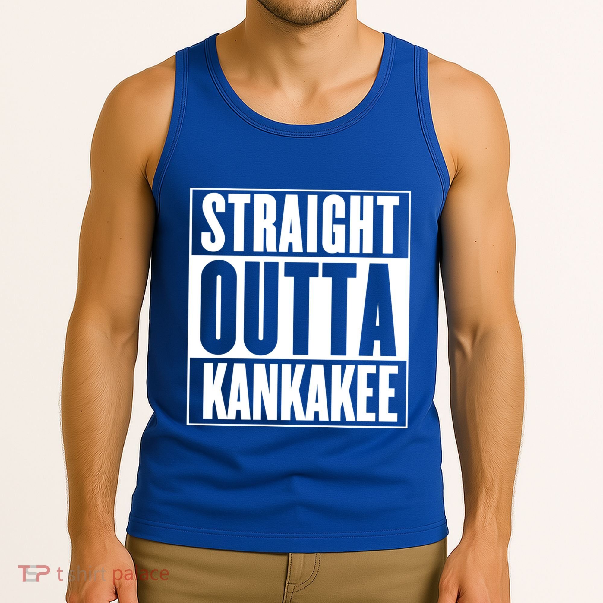 Kankakee Straight Outta Kankakee Gift Tank Top