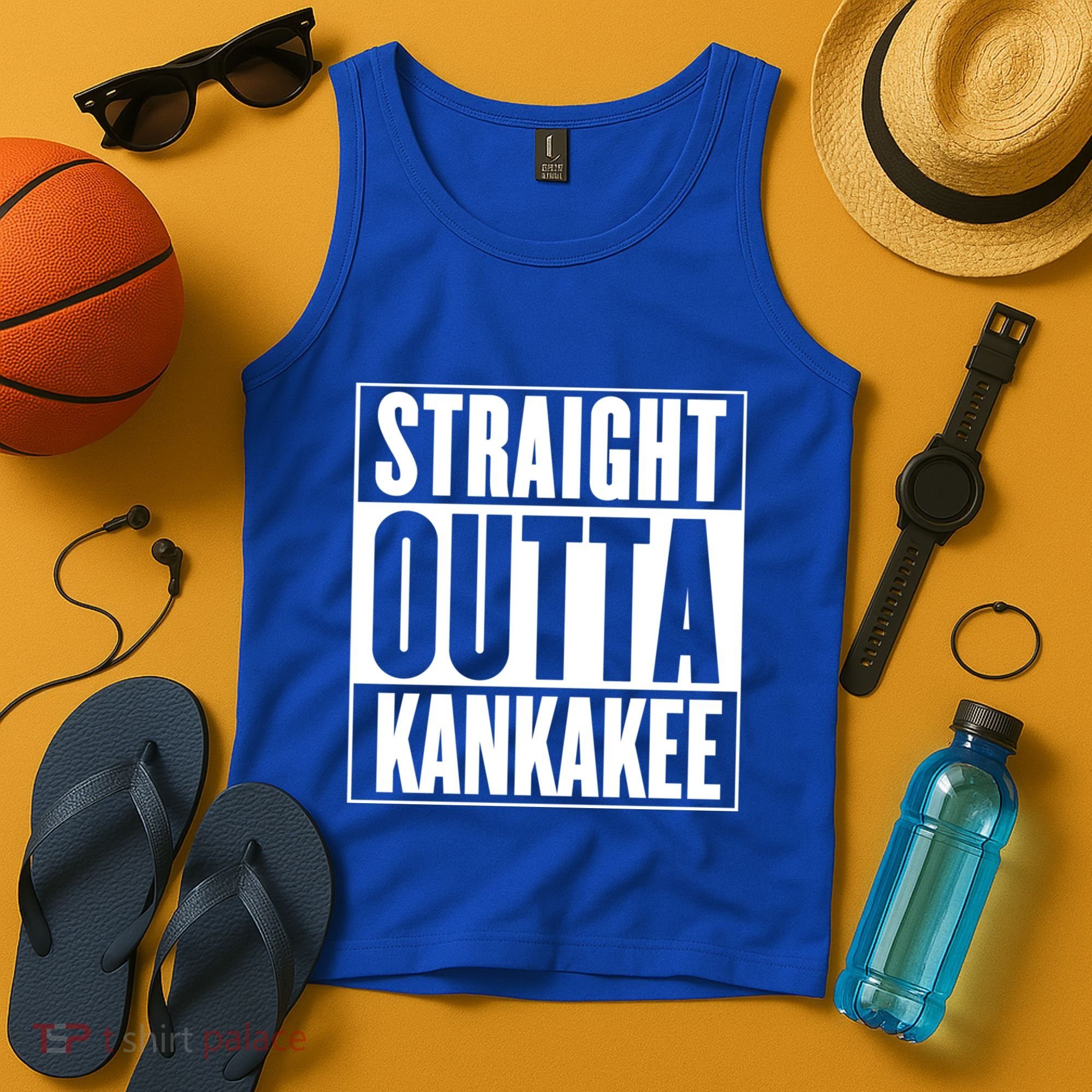 Kankakee Straight Outta Kankakee Gift Tank Top