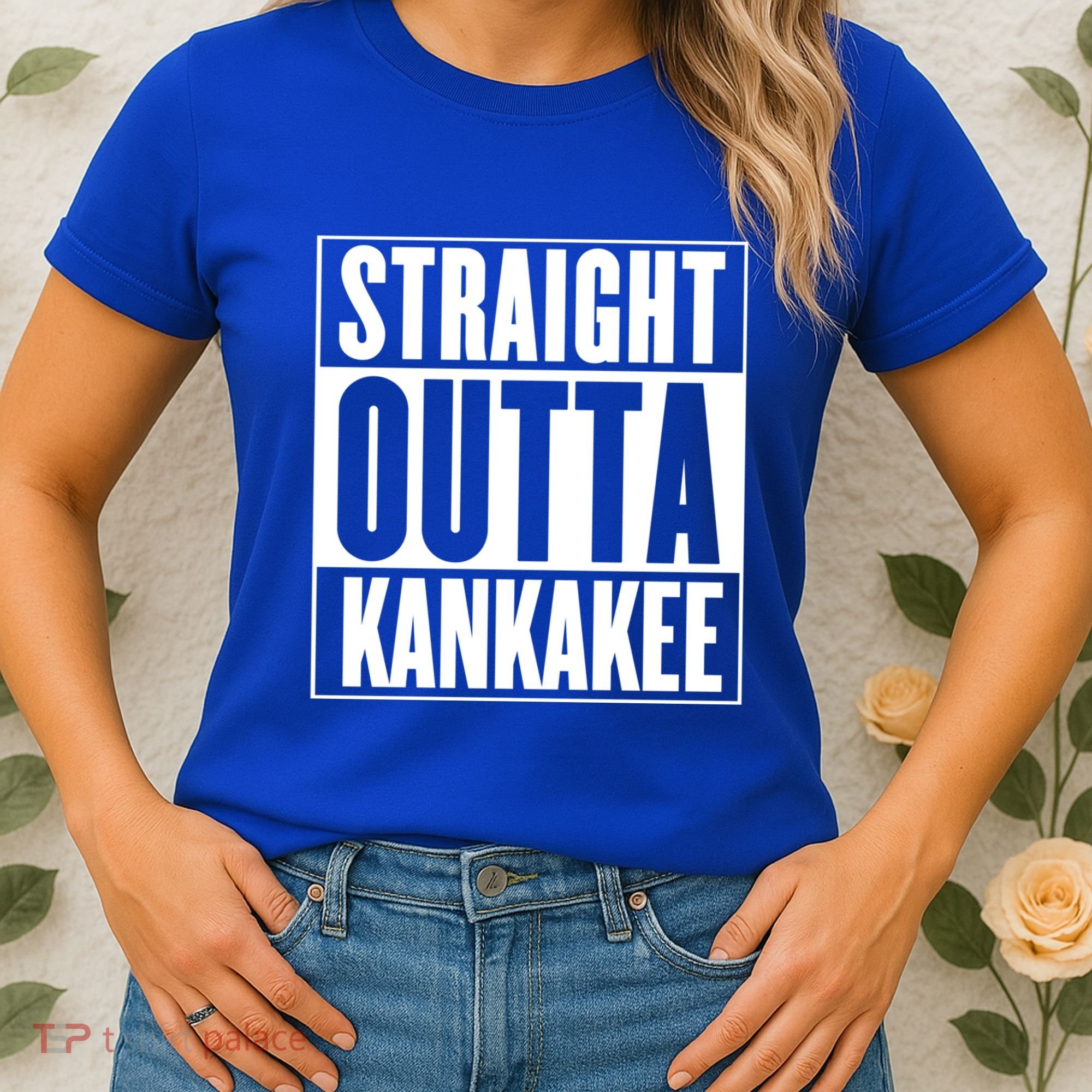 Kankakee Straight Outta Kankakee Gift Women's T-Shirt