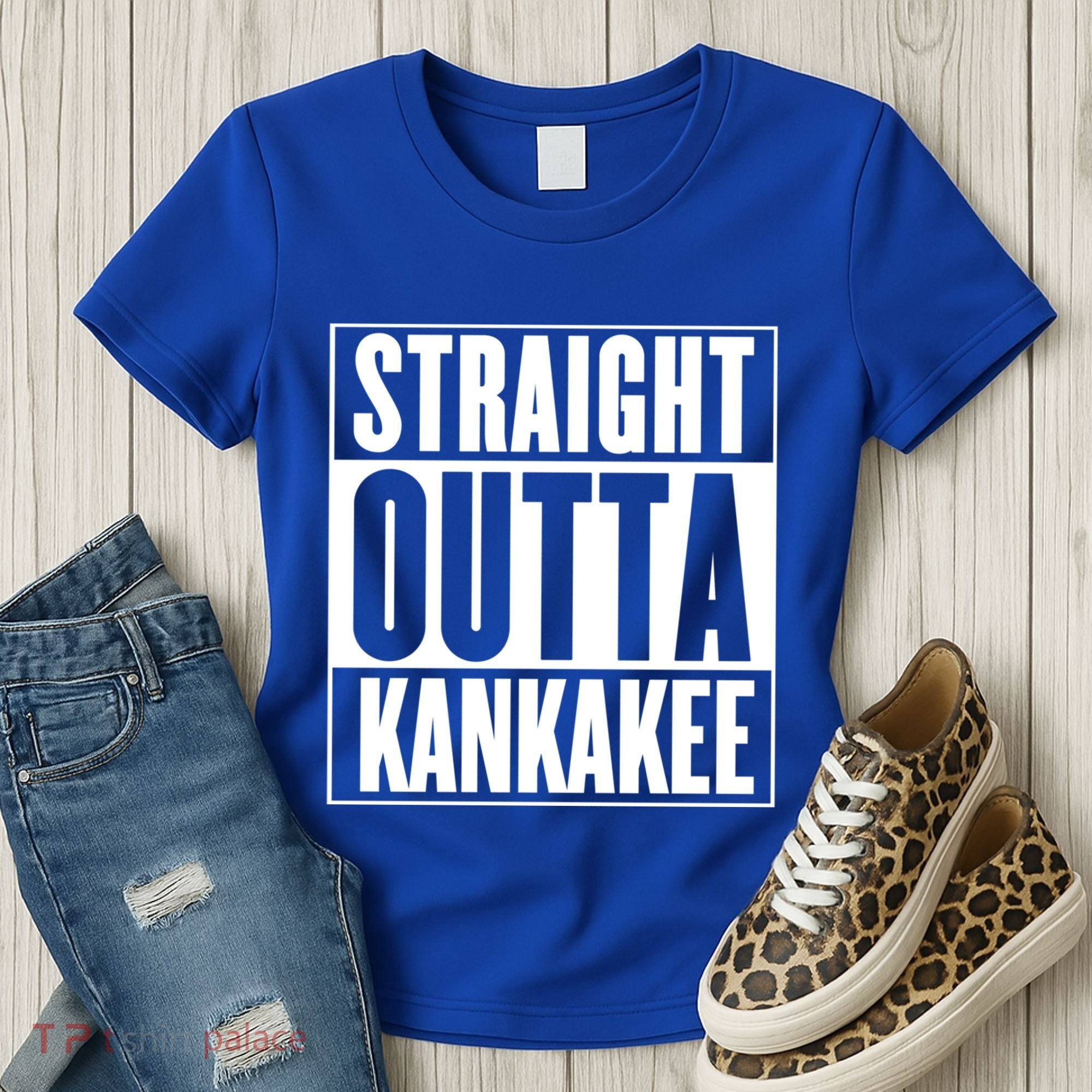 Kankakee Straight Outta Kankakee Gift Women's T-Shirt