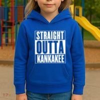 Kankakee Straight Outta Kankakee Gift Kids Hoodie thumb 3