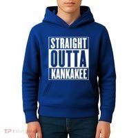 Kankakee Straight Outta Kankakee Gift Kids Hoodie thumb 4