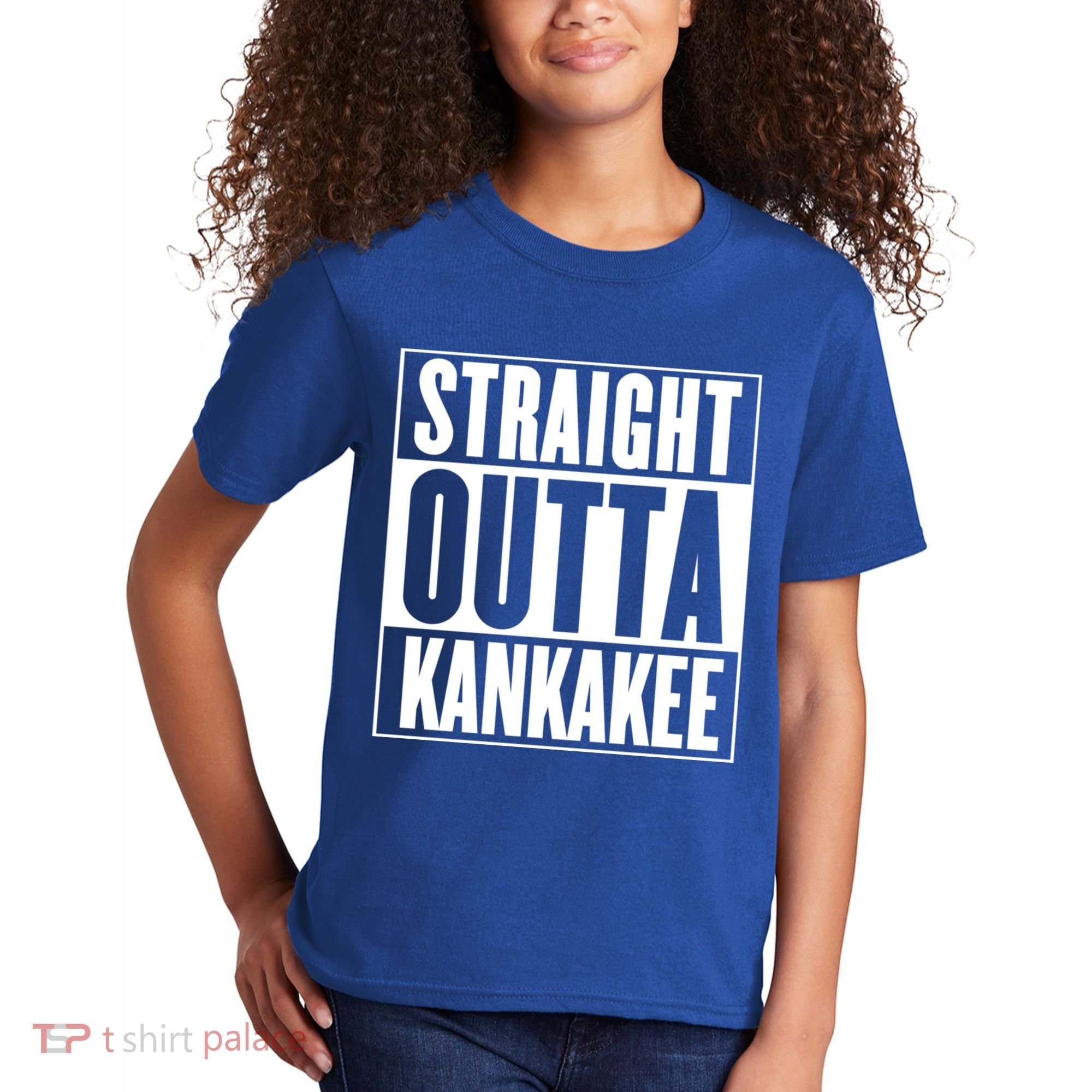 Kankakee Straight Outta Kankakee Gift Kids T-Shirt