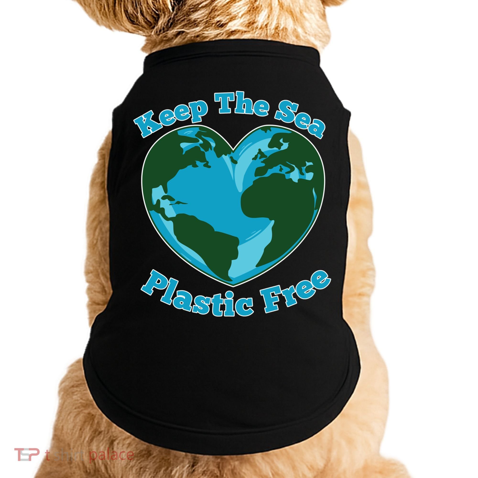 Keep Sea Plastic Free Environtal Clean Up Garbage Gift Doggie Tank