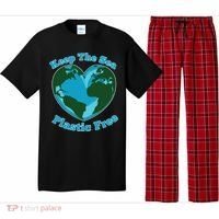Keep Sea Plastic Free Environtal Clean Up Garbage Gift Pajama Set thumb 0