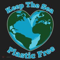 Keep Sea Plastic Free Environtal Clean Up Garbage Gift Golf Towel thumb 3
