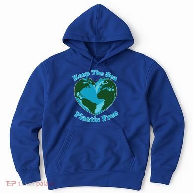 Keep Sea Plastic Free Environtal Clean Up Garbage Gift Hoodie