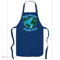 Keep Sea Plastic Free Environtal Clean Up Garbage Gift Apron thumb 0