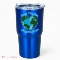 Keep Sea Plastic Free Environtal Clean Up Garbage Gift Tumbler thumb 0