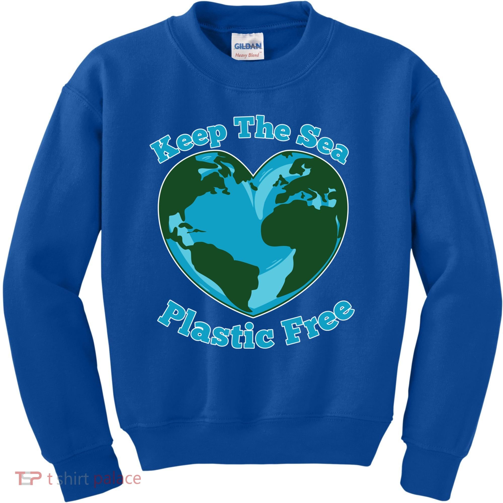 Keep Sea Plastic Free Environtal Clean Up Garbage Gift Kids Sweatshirt