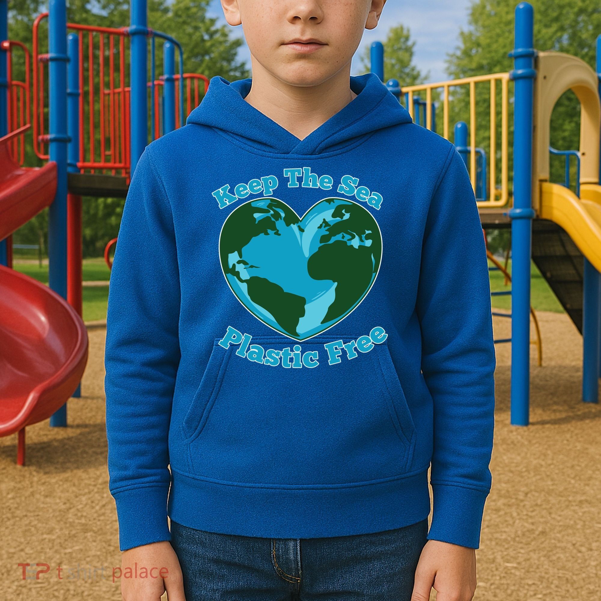 Keep Sea Plastic Free Environtal Clean Up Garbage Gift Kids Hoodie