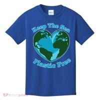 Keep Sea Plastic Free Environtal Clean Up Garbage Gift Kids T-Shirt thumb 0
